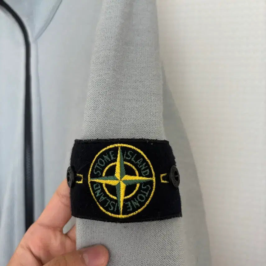 [BUNJANG] Stone Island Knit Zip-Up Cardigan (L) / [L/A급] 스톤아일랜드 니트 집업 가디건 L사이즈