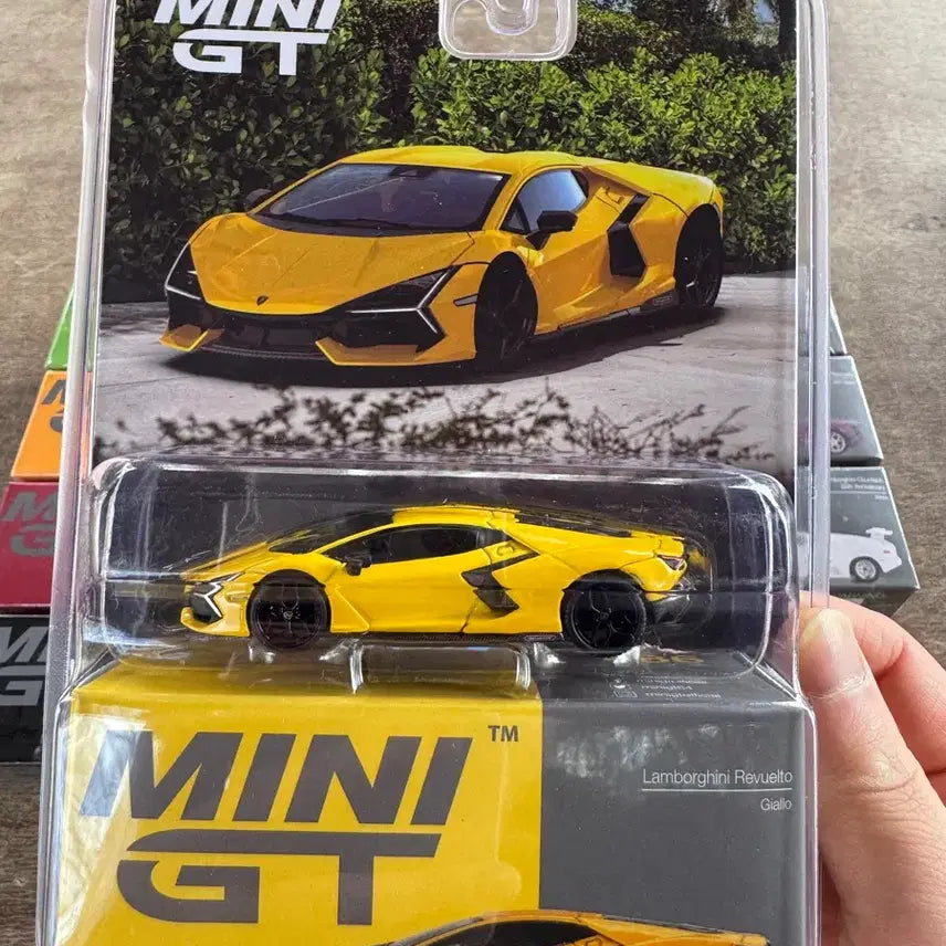 [BUNJANG] MINI GT Lamborghini Revuelto Yellow Diecast Model Car / (미개봉)미니지티 MINI GT 람보르기니 레부엘토 옐로우