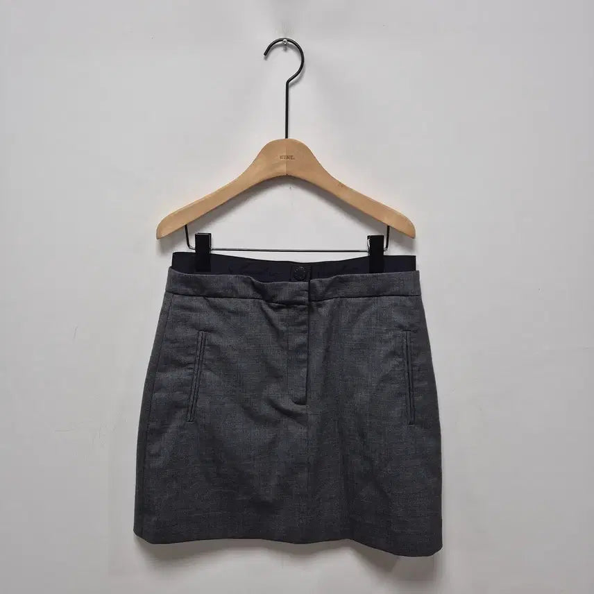 [BUNJANG] Sandro Elastic Mini Skirt / (P103) 산드로 엘라스틱 미니 스커트