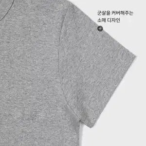 [SOLD OUT] 블랙업 [B-Basic] 스탠다드 유넥 반팔티 네이비, M