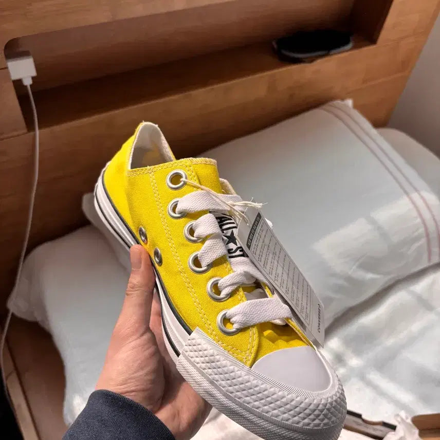 [BUNJANG] Converse All Star Sketch Low Yellow (270) / 컨버스 올스타 스케치 로우 옐로우 270 새상품