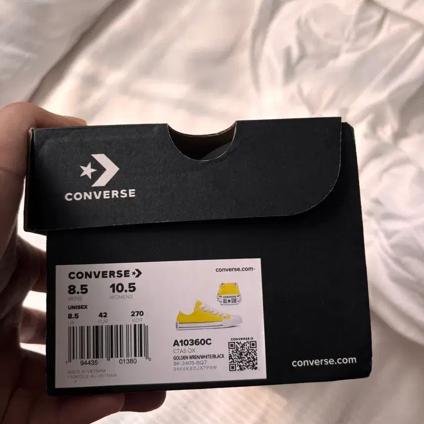 [BUNJANG] Converse All Star Sketch Low Yellow (270) / 컨버스 올스타 스케치 로우 옐로우 270 새상품