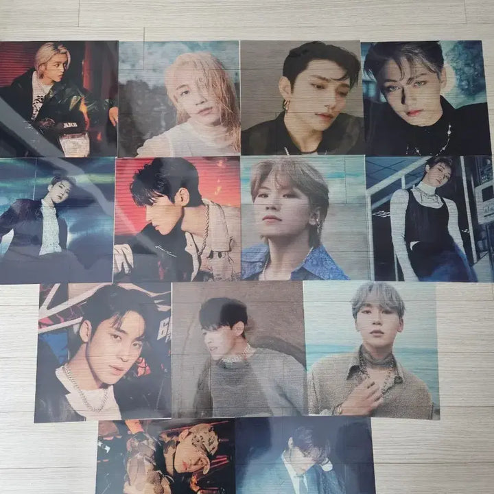 [BUNJANG] SEVENTEEN Attacca op2 Album Layered Film 13-Sheet Bundle Set / 세븐틴 아타카 op2 앨범 레이어드 필름 13장 일괄