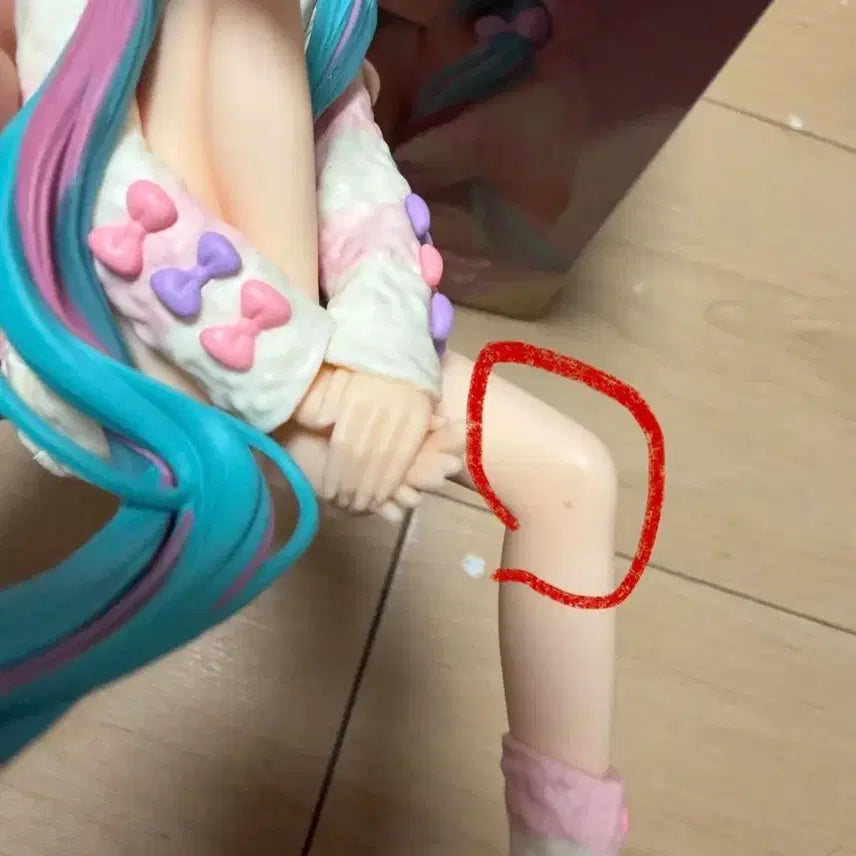 [BUNJANG] FuRyu Hatsune Miku Rabbit Pajama Noodles Stopper Figure Pink Ver / 후류 하츠네 미쿠 토끼 파자마 누들스토퍼 피규어 핑크 ver