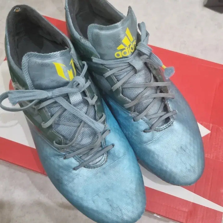 [BUNJANG] Adidas Messi 15.1 FG Soccer Cleats / 아디다스 메시15.1 fg 265 사이즈 창갈이용