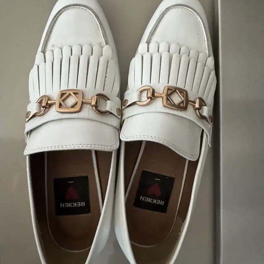 [BUNJANG] Designer Brand Leather Loafers 235 / 디자이너브랜드 소가죽 로퍼 235