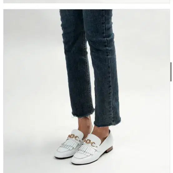 [BUNJANG] Designer Brand Leather Loafers 235 / 디자이너브랜드 소가죽 로퍼 235