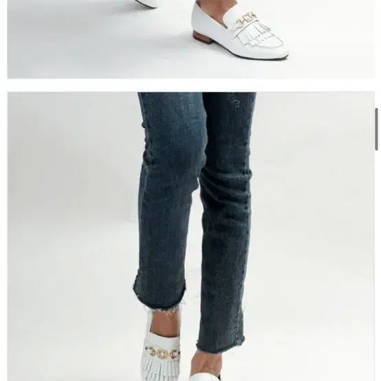 [BUNJANG] Designer Brand Leather Loafers 235 / 디자이너브랜드 소가죽 로퍼 235