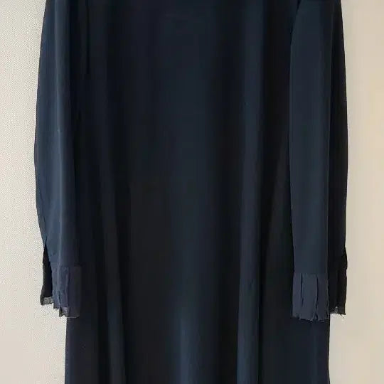 [BUNJANG] Son Jung Wan Navy Frill Detail Dress / 손정완 네이비 원피스