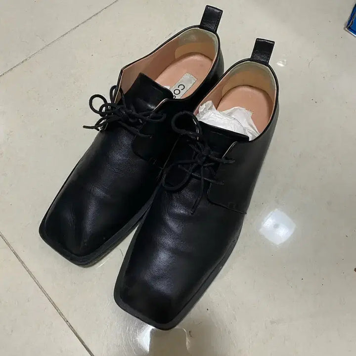 [BUNJANG] COS Square Toe Derby Shoes / 255 cos 코스 스퀘어 토 더비 40사이즈