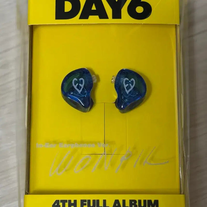[SOLD OUT] 데이식스 더데케이드 인이어반 원필
