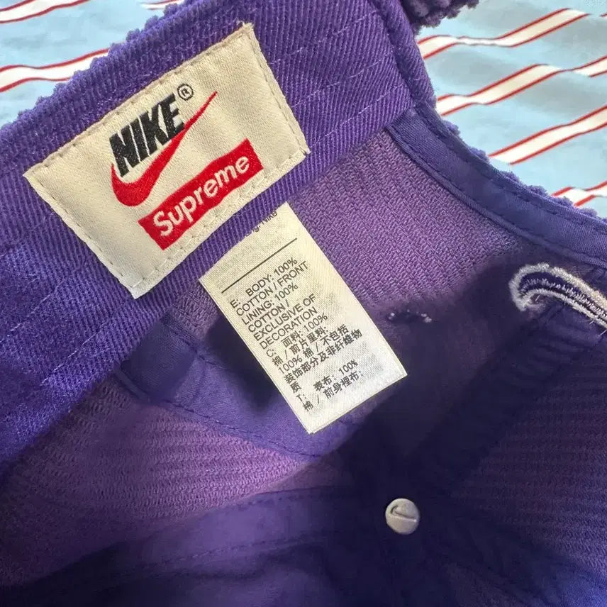 [BUNJANG] Supreme Nike Corduroy Cap / 슈프림 나이키 코듀로이 캡