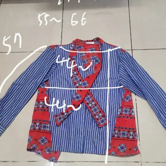 [BUNJANG] Sandro Brunella Blouse - Size 1 / 산드로 브루넬라 블라우스 1사이즈