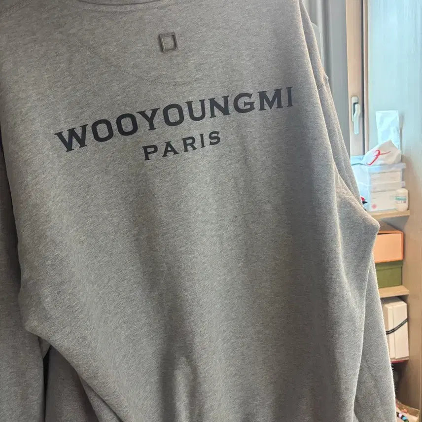 [BUNJANG] Wooyoungmi Gray Hoodie FW22 / 우영미 그레이 후드 48사이즈 Fw22