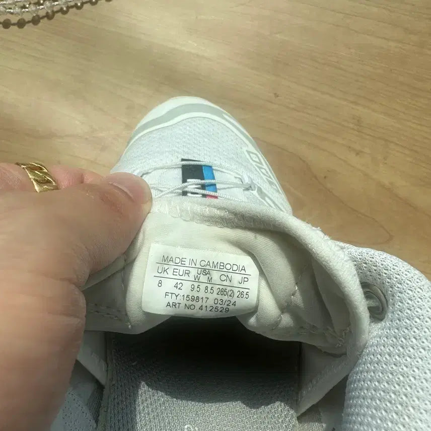 [SOLD OUT] 살로몬 XT-6 화이트