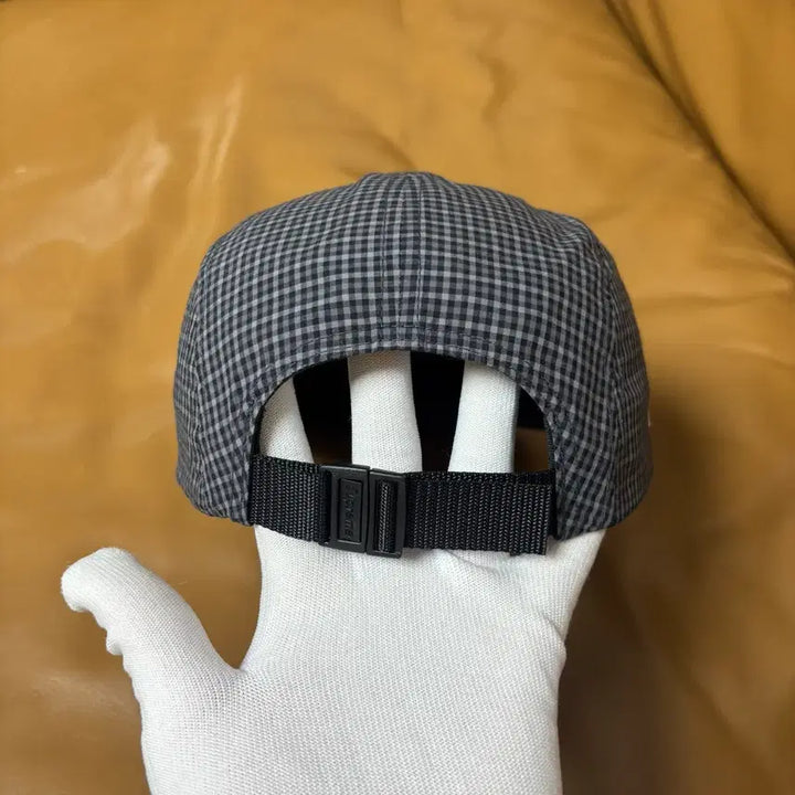[BUNJANG] Supreme Camp Cap Cordura Plaid Black Hat / 슈프림 캠프캡 모자 박스로고 25ss 코듀라 플레이드 블랙