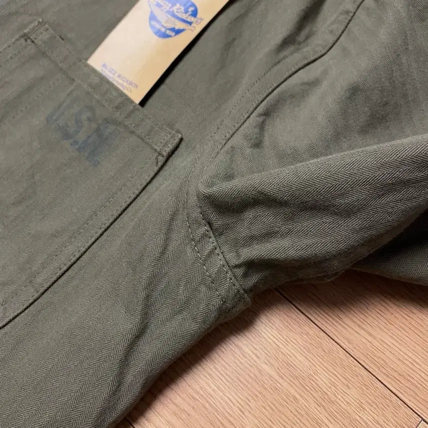 [BUNJANG] Buzz Rickson USN N-3 HBT Jacket / (40) 버즈릭슨 USN N-3 HBT 자켓