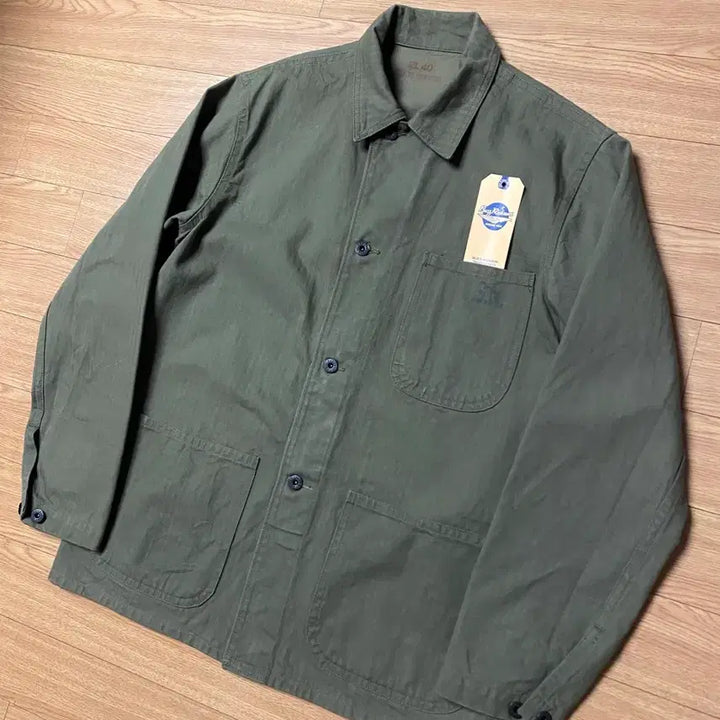 [BUNJANG] Buzz Rickson USN N-3 HBT Jacket / (40) 버즈릭슨 USN N-3 HBT 자켓
