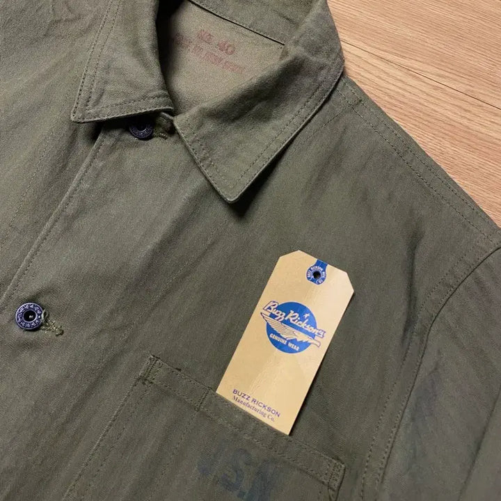 [BUNJANG] Buzz Rickson USN N-3 HBT Jacket / (40) 버즈릭슨 USN N-3 HBT 자켓