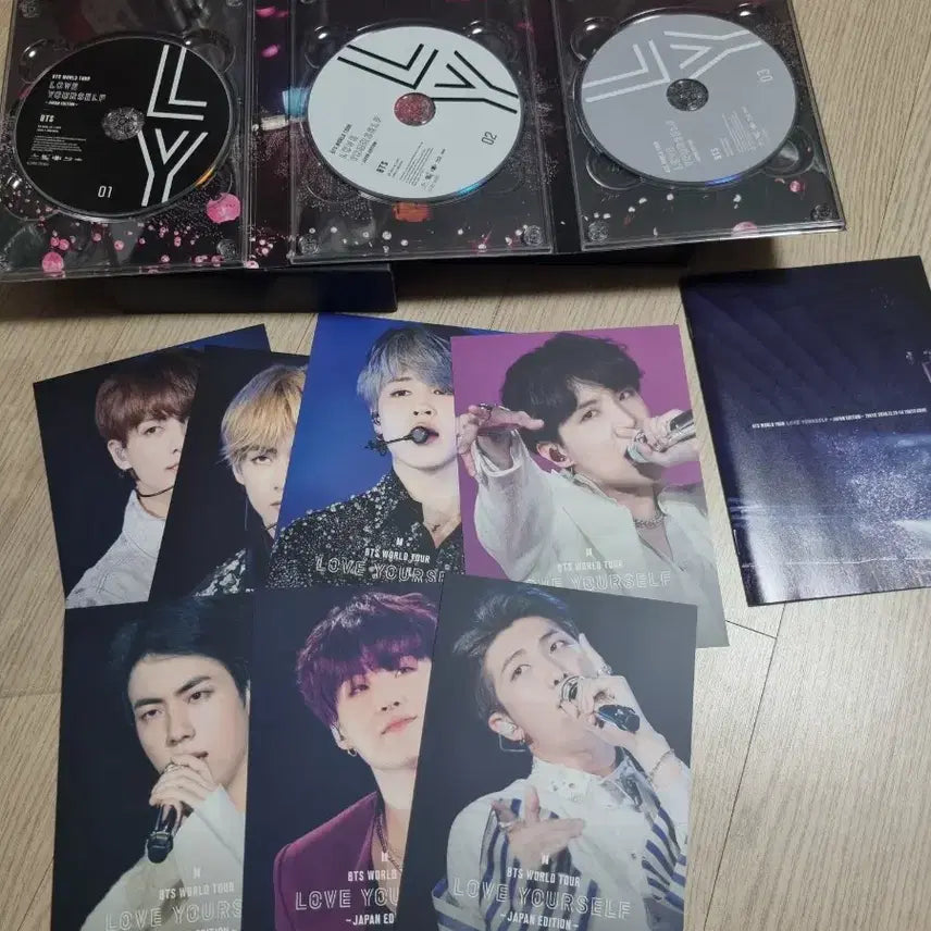 [SOLD OUT] 방탄소년단 BTS 럽셀 일본판 DVD + 엽서포함 풀셋양도