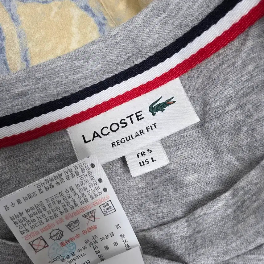 [SOLD OUT] 라코스테 테이핑 코튼티  105