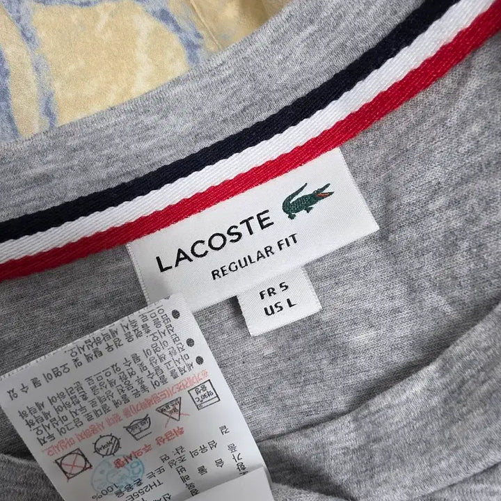 [SOLD OUT] 라코스테 테이핑 코튼티  105