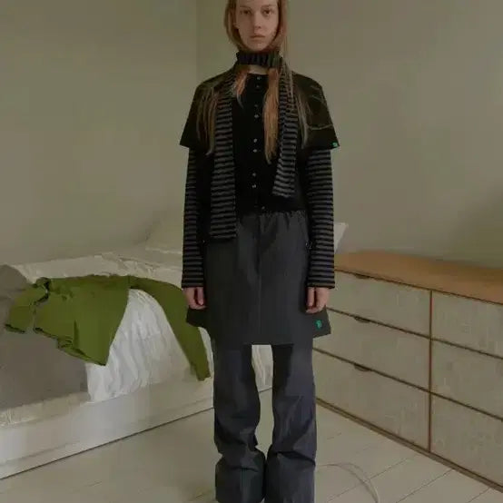 [BUNJANG] No Content Skirt Pants / 노컨텐츠 치마바지