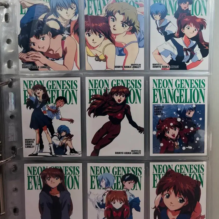 [BUNJANG] Evangelion Asuka Carddass Masters Full Set / 에반게리온 아스카 카드다스 마스터즈 풀세트
