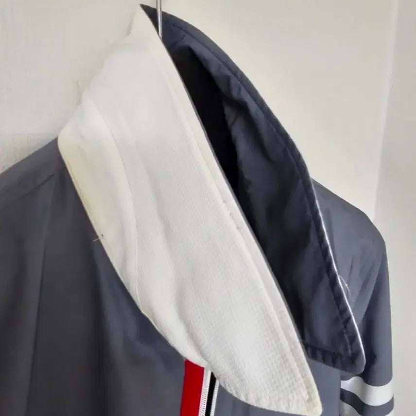 [BUNJANG] Thom Browne Woven Tech Golf Jacket / 톰브라운 사선완장 우븐 테크 점퍼(1/100/정품)