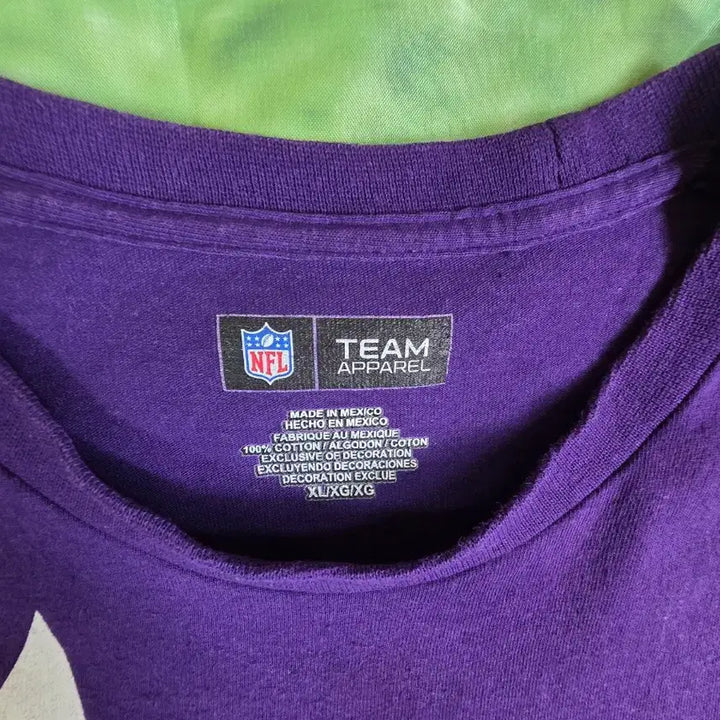 [BUNJANG] NFL Baltimore Ravens Purple Short Sleeve T-shirt / NFL 볼티모어 레이븐스 퍼플 반팔 티셔츠