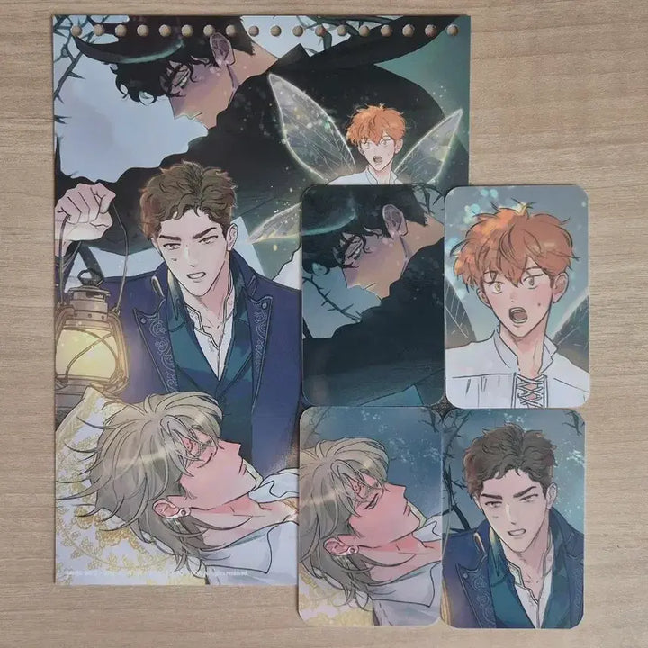 [BUNJANG] 100% Cleanup Backup Merhen Calendar Photocard Split Set Bundle / 백퍼센트 클린업 백클업 봄툰 메르헨 시그 포카 달력 분철 세트 일괄