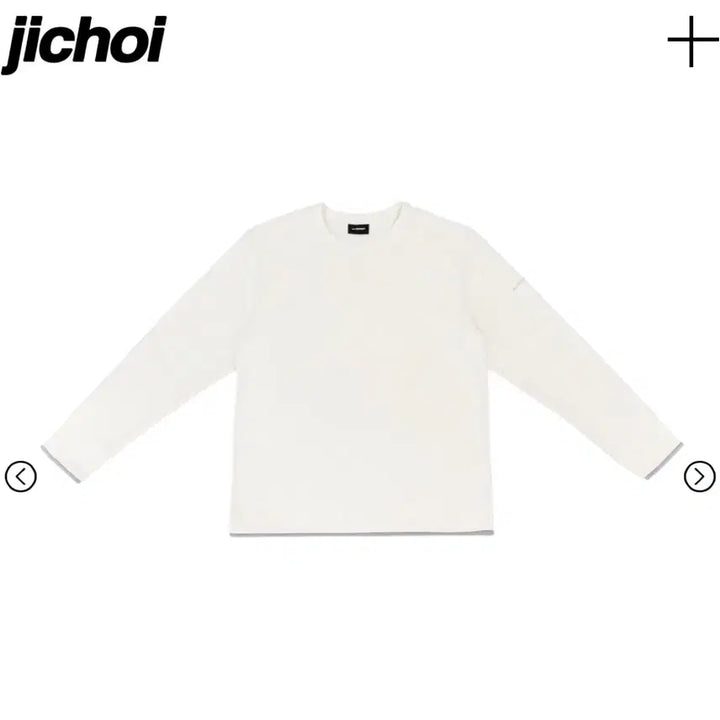 [BUNJANG] Jichoi Comfort 25-004 Fleece Long Sleeve Ivory Top / 지초이 컴포트 25-004 플리스 롱 슬리브 아이보리 1사이즈
