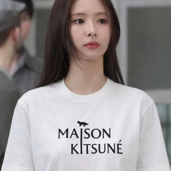 [BUNJANG] Maison Kitsuné Logo Print Cotton T-Shirt / 