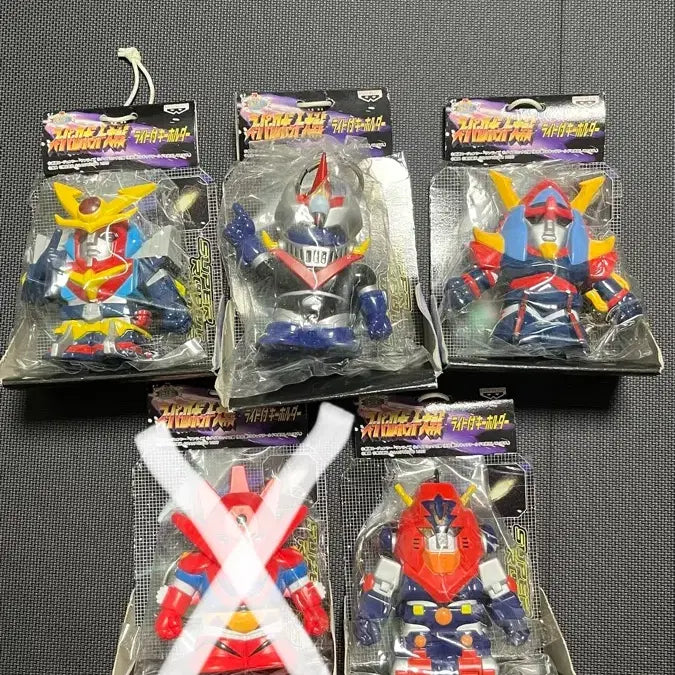 [BUNJANG] Super Robot Wars Light Keyholder Bundle Set / 미개봉) 슈퍼로봇대전 라이트 키홀더 4종 일괄