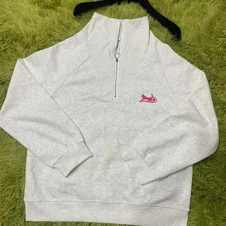 [BUNJANG] Half Zip-Up Sweatshirt / 하프집업맨투맨