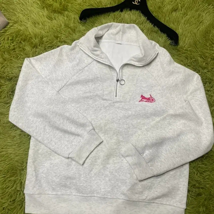 [BUNJANG] Half Zip-Up Sweatshirt / 하프집업맨투맨