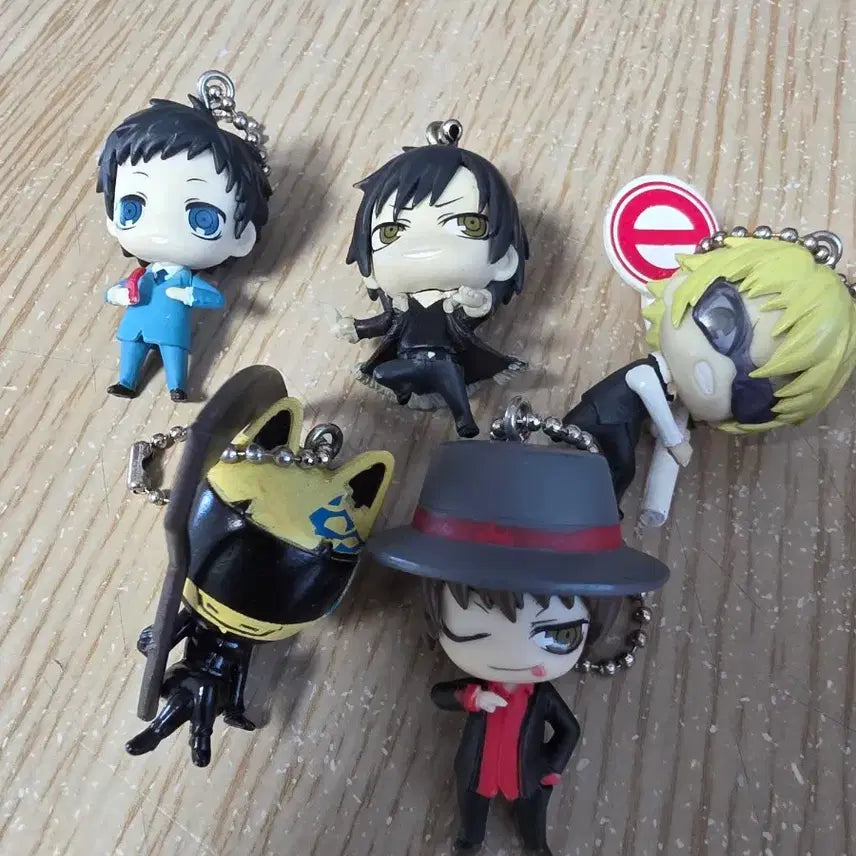 [BUNJANG] Durarara!! Deformed Mascot 2nd Series Bundle Set / 일괄 듀라라라 데포르메 마스코트 2탄 이자야 시즈오 미카도 세르티 치카게