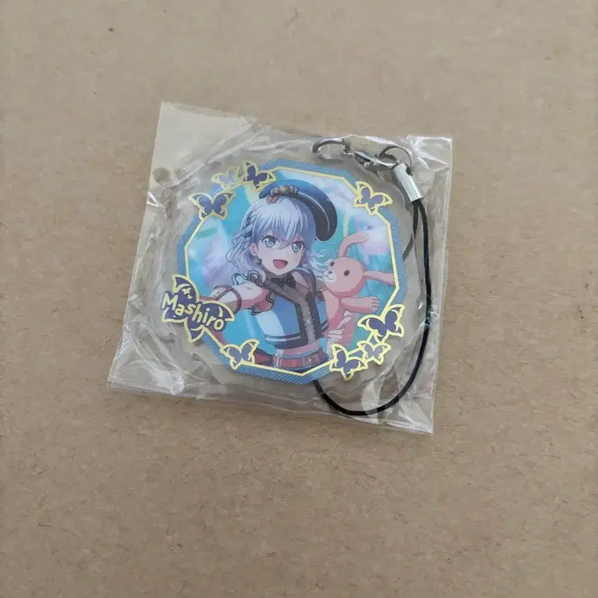 [BUNJANG] BanG Dream! Kurata Mashiro Acrylic Keyring / 뱅드림 반도리 쿠라타 마시로 아크릴 키링 (금박)