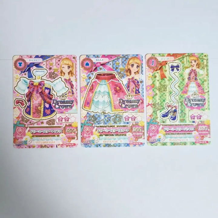 [BUNJANG] Aikatsu! Akari Oozora Dream Crown Bundle Set / 아이엠스타 하늘 아카리 싸인 판 카드 일판 아이카츠 일괄 드림크라운
