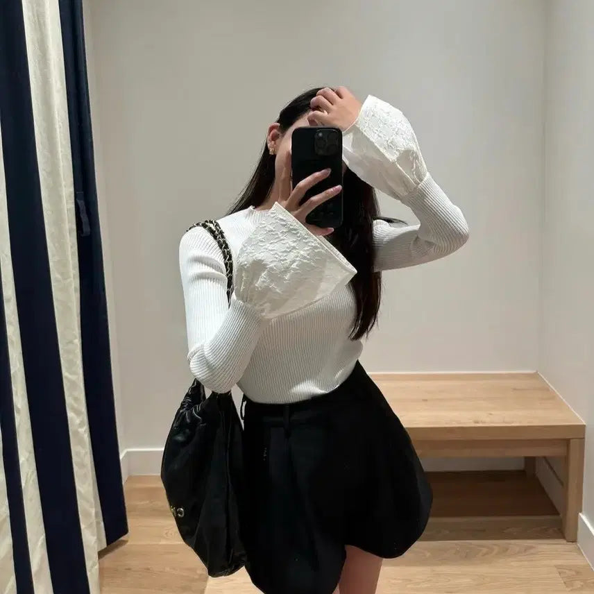 [SOLD OUT] 아상 커프스 니트/시에 오르 유메르 그레이룸 어라운드율 오뮤 한섬