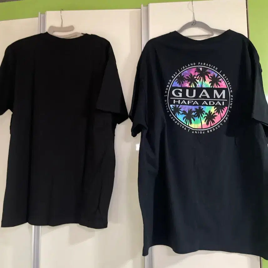[BUNJANG] Black Short Sleeve T-Shirt (XL) / 개당)블랙 반팔 티셔츠 남성용 XL 사이즈