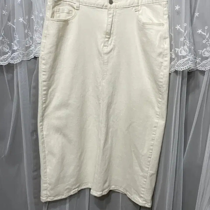 [BUNJANG] Oatmeal Long Fleece Skirt / 기모 스커트 롱 스커트 오트밀 빅사이즈