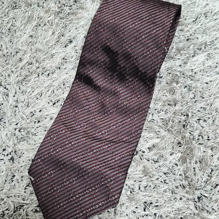 [BUNJANG] Gucci Jacquard Diagonal Stripe Tie / 구찌GUCCI 자카드 사선 넥타이 Free - N16