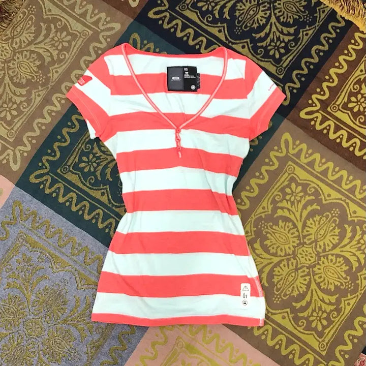 [BUNJANG] G-STAR Striped Henley Top / G-STAR striped henley top