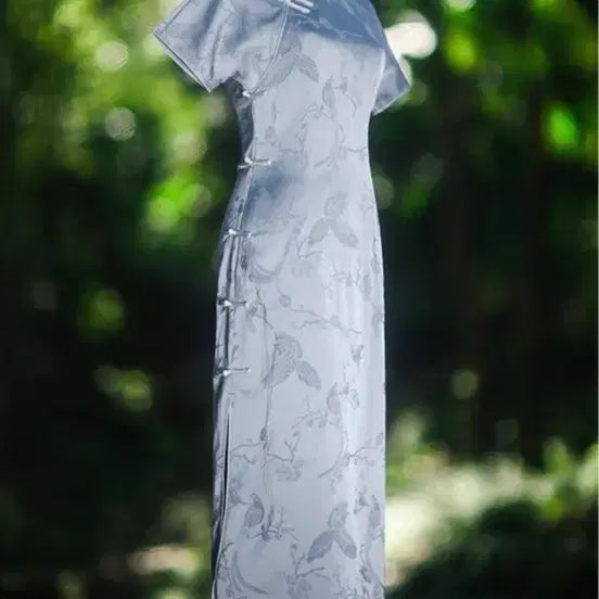 [BUNJANG] Sora Blue Cheongsam Dress Rental / [최저가]치파오 대여