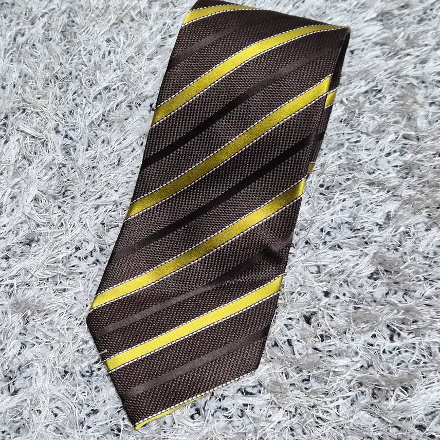 [BUNJANG] Ermenegildo Zegna Diagonal Stripe Tie / 에르메네질도제냐Zegna 사선 넥타이 Free - N17