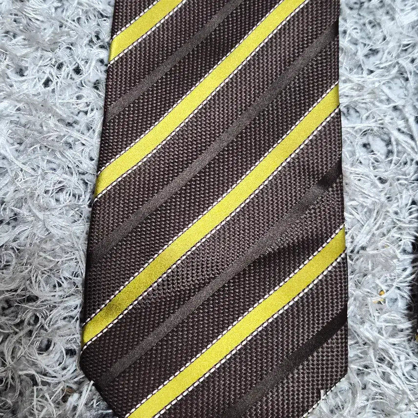 [BUNJANG] Ermenegildo Zegna Diagonal Stripe Tie / 에르메네질도제냐Zegna 사선 넥타이 Free - N17