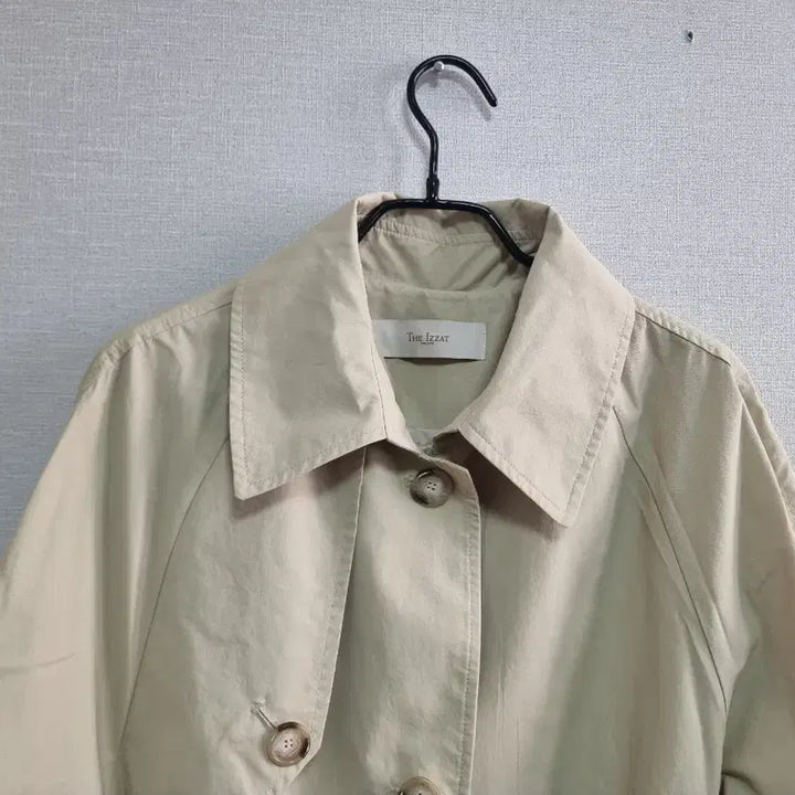 [BUNJANG] The Izzat Oversized Trench Coat / 더아이잗- 오버핏 홑겹 트렌치코트 55~77