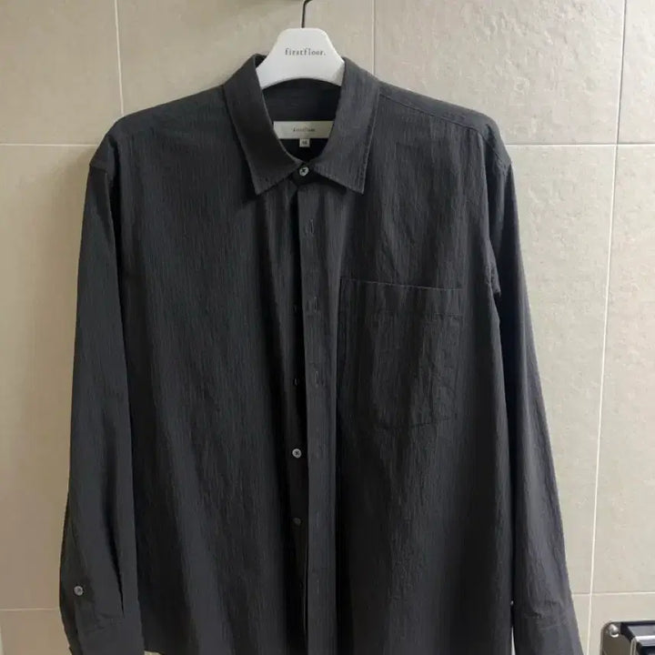 [SOLD OUT] [46] 퍼스트플로어 체크4번 셔츠 팥죽 색상