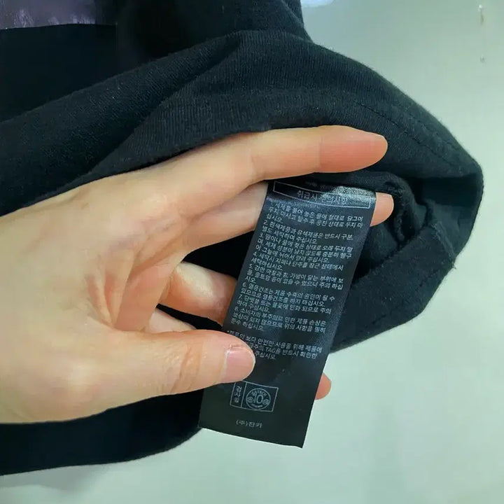 [SOLD OUT] ZANCA 블랙 은하수 프린팅 반팔 티셔츠 남성 L 라지사이즈